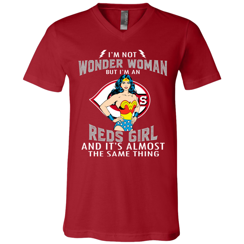 I'm Not Wonder Woman Cincinnati Reds T Shirts