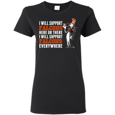 I Will Support Everywhere Bowling Green Falcons T Shirts