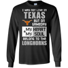 My Heart And My Soul Belong To The Texas Longhorns T Shirts