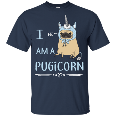 Perfect Beautiful Pug T Shirts - I Am A Pugicorn Gifts For Lovers