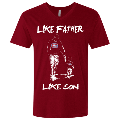 Happy Like Father Like Son Montreal Canadiens T Shirts