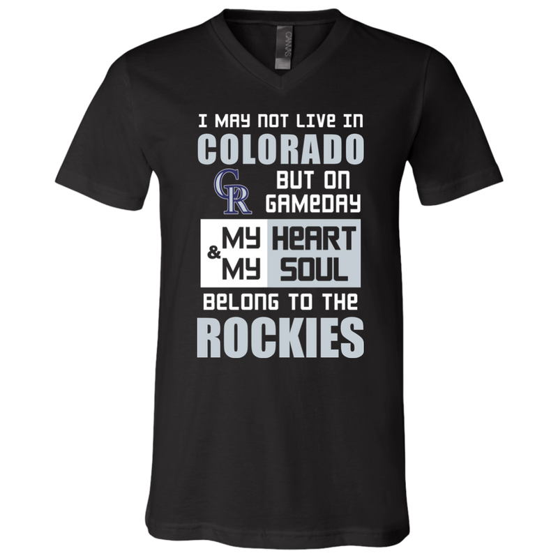 My Heart And My Soul Belong To The Colorado Rockies T Shirts
