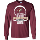 The Only Thing Dad Loves His Daughter Fan Arizona Coyotes T Shirt