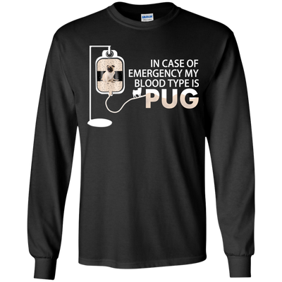 My Blood Type Is Pug T Shirts