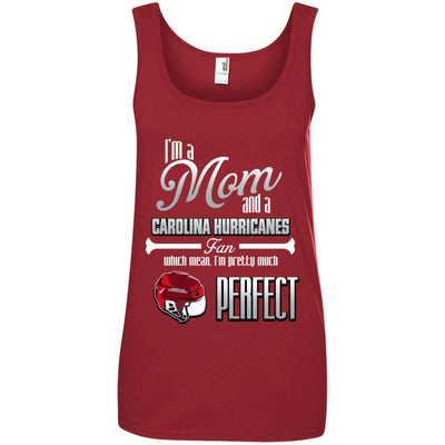 Cool Pretty Perfect Mom Fan Carolina Hurricanes T Shirt