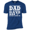 I Am A Dad And A Fan Nothing Scares Me Tampa Bay Rays T Shirt