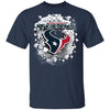 Colorful Earthquake Art Houston Texans T Shirt