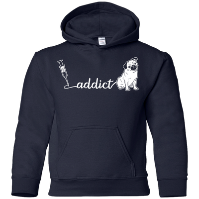 Addict Pug T Shirts