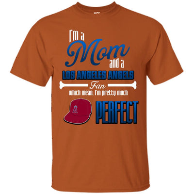 Cool Pretty Perfect Mom Fan Los Angeles Angels T Shirt