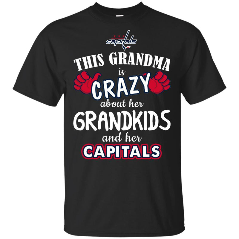 This Grandma Is Crazy About Her Grandkids And Her Washington Capitals T Shirt