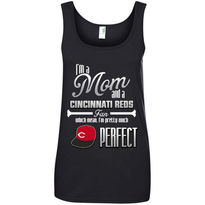 Cool Pretty Perfect Mom Fan Cincinnati Reds T Shirt