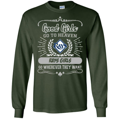 Good Girls Go To Heaven Tampa Bay Rays Girls T Shirts