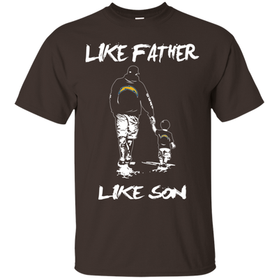 Happy Like Father Like Son Los Angeles Chargers T Shirts