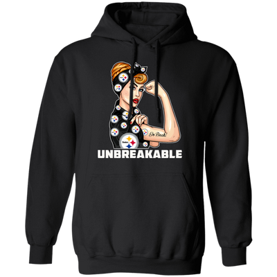 Beautiful Girl Unbreakable Go Pittsburgh Steelers T Shirt