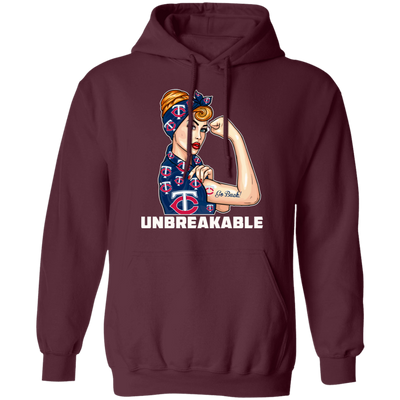 Beautiful Girl Unbreakable Go Minnesota Twins T Shirt