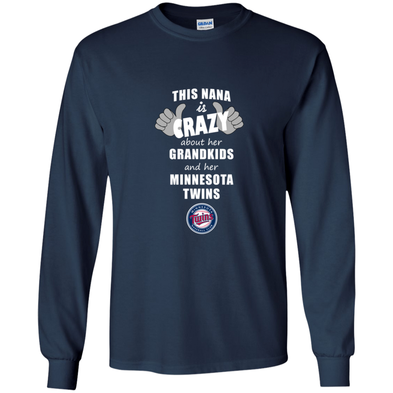 This Nana Is Crazy About Her Grandkids And Her Minnesota Twins T Shirts