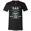 I Have Two Titles Dad And New York Jets Fan T Shirts