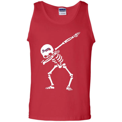 Dabbing Skull Atlanta Braves T Shirts