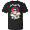 Skull Say Hi Buffalo Bills T Shirts