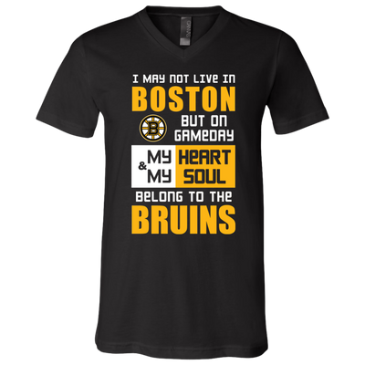 My Heart And My Soul Belong To The Boston Bruins T Shirts