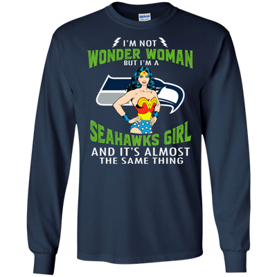 I'm Not Wonder Woman Seattle Seahawks T Shirts