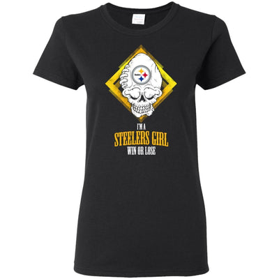 Pittsburgh Steelers Girl Win Or Lose T Shirts