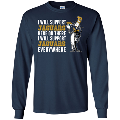 I Will Support Everywhere Jacksonville Jaguars T Shirts