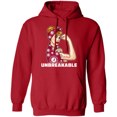 Beautiful Girl Unbreakable Go Alabama Crimson Tide T Shirt