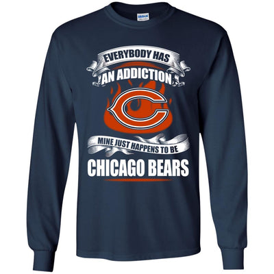 Everybody Has An Addiction Mine Just Happens To Be Chicago Bears T Shirt