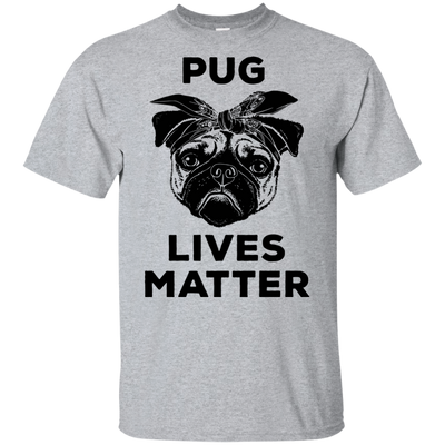 Pug Lives Matter Awesome T Shirts Funny Pug Lover Gift