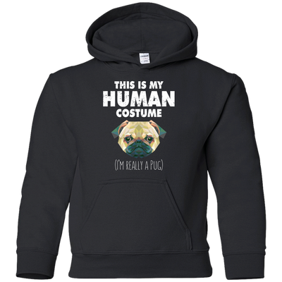 This Is My Human Costume Pug T Shirts