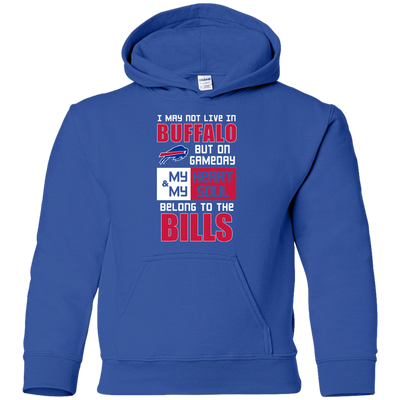 My Heart And My Soul Belong To The Buffalo Bills T Shirts