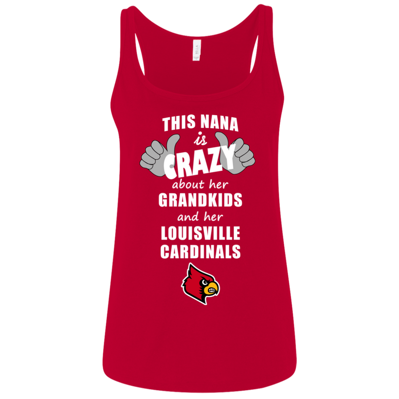 This Nana Is Crazy About Her Grandkids And Her Louisville Cardinals T Shirts