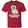 Pug Cuteness Overload T Shirts