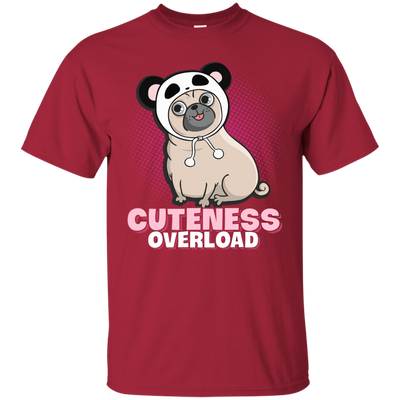 Pug Cuteness Overload T Shirts