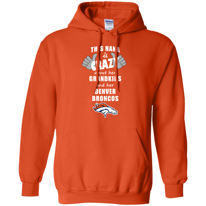 This Nana Is Crazy About Her Grandkids And Her Denver Broncos T Shirts