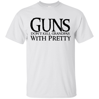 Gun Don't Kill People T Shirts V3