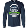 The Only Thing Dad Loves His Daughter Fan Seattle Seahawks T Shirt