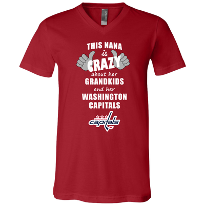 This Nana Is Crazy About Her Grandkids And Her Washington Capitals T Shirts