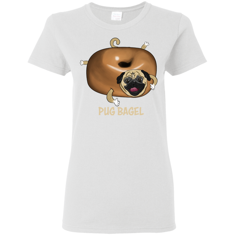 Pug Bagel T Shirts V2