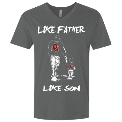 Happy Like Father Like Son Oklahoma Sooners T Shirts