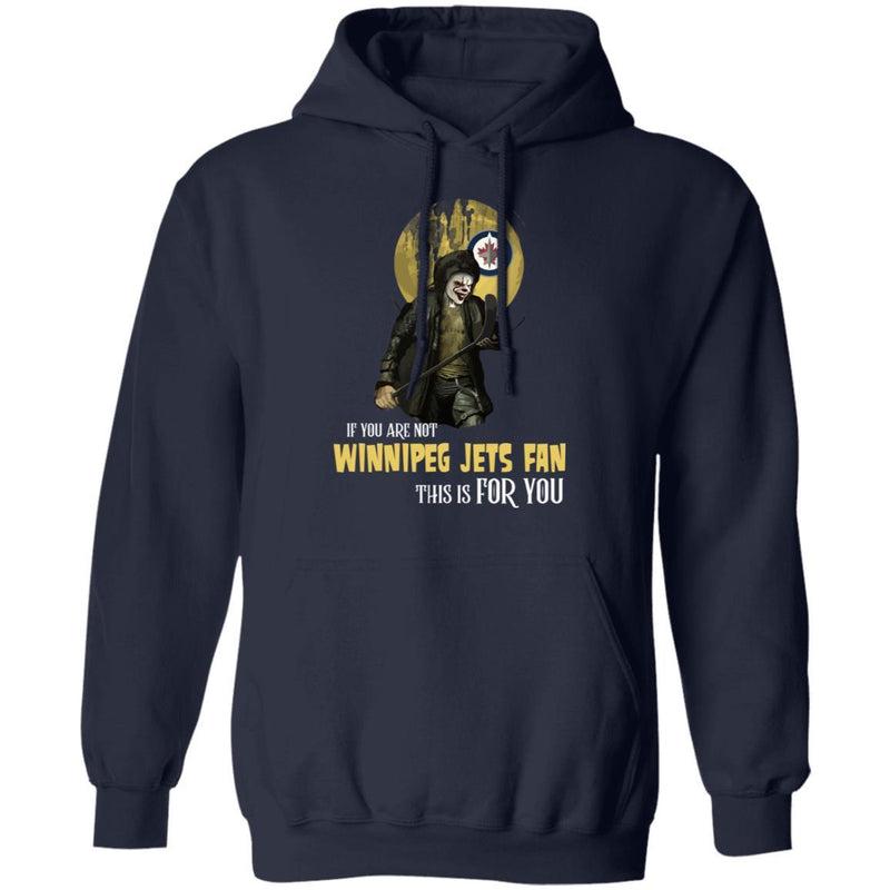 Become A Special Person If You Are Not Winnipeg Jets Fan T Shirt