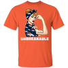 Beautiful Girl Unbreakable Go Denver Broncos T Shirt