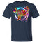 Psychedelic Husky TShirt Siberian Dog Gift For Lover