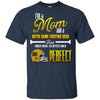 Cool Pretty Perfect Mom Fan Notre Dame Fighting Irish T Shirt