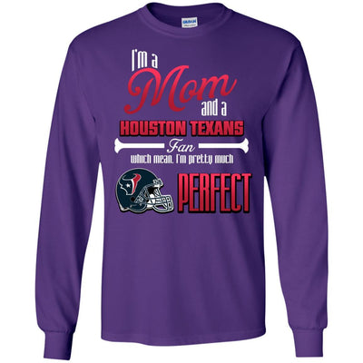 Cool Pretty Perfect Mom Fan Houston Texans T Shirt