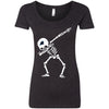 Dabbing Skull Carolina Panthers T Shirts