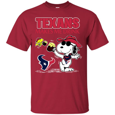 Houston Texans Make Me Drinks T Shirt