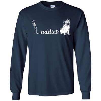 Addict Pug T Shirts