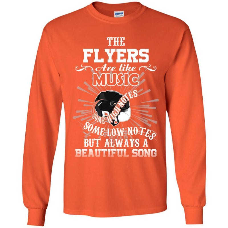 The Philadelphia Flyers Are Like Music T Shirt